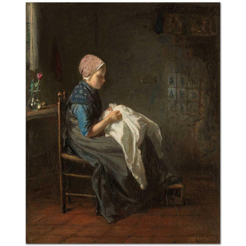 Jozef Israëls Küçük Terzi Kanvas Tablo