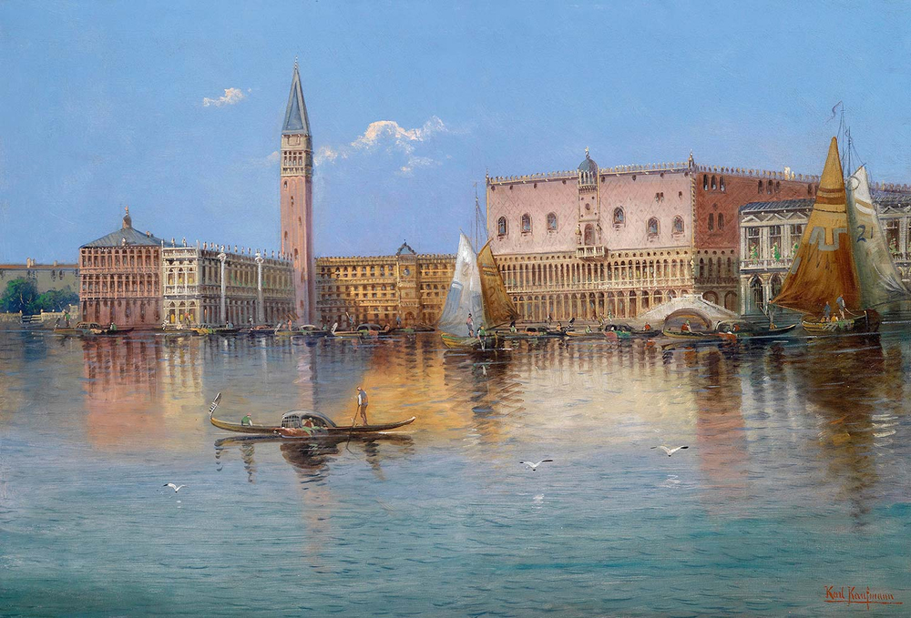 Karl Kaufmann Venice Acqua Alta Art Print