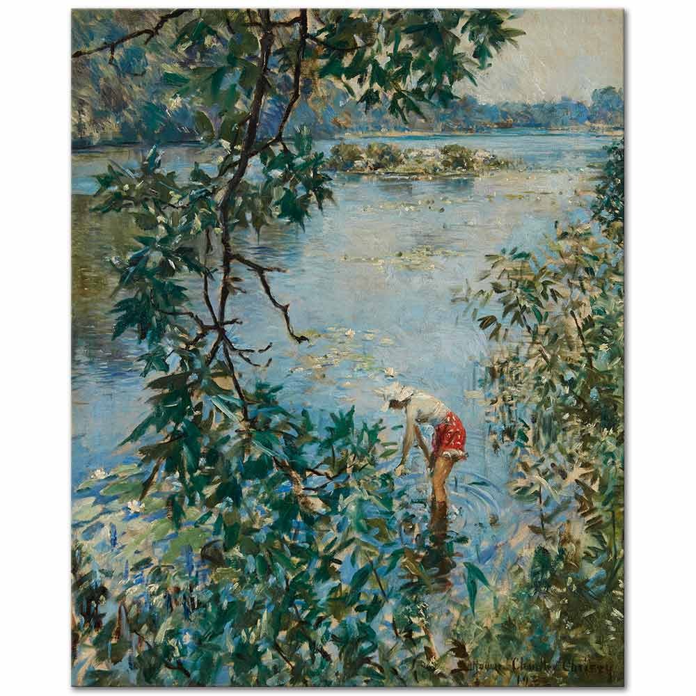 Knee Deep in June by Howard Chandler Christy as Fine Art Print