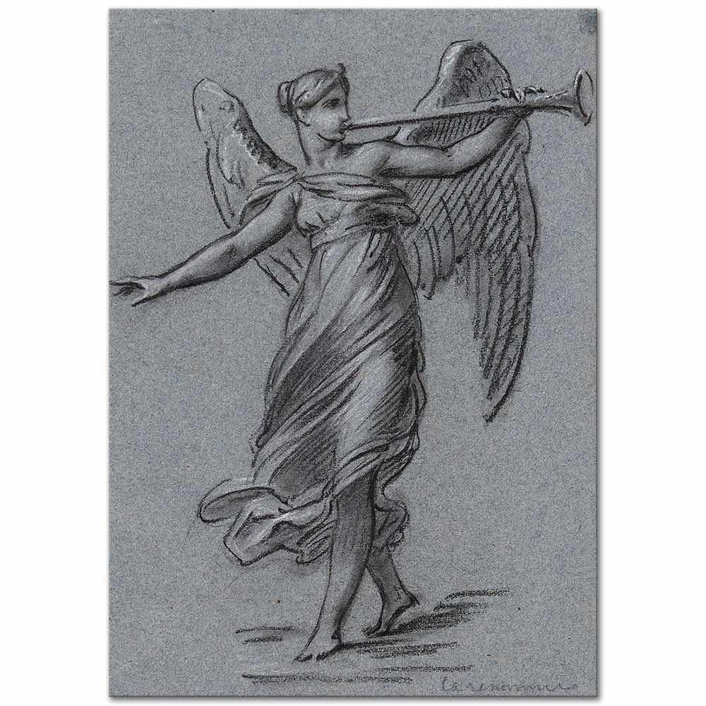 Pierre-Paul Prud'hon Şöhret Alegorisi Kanvas Tablo