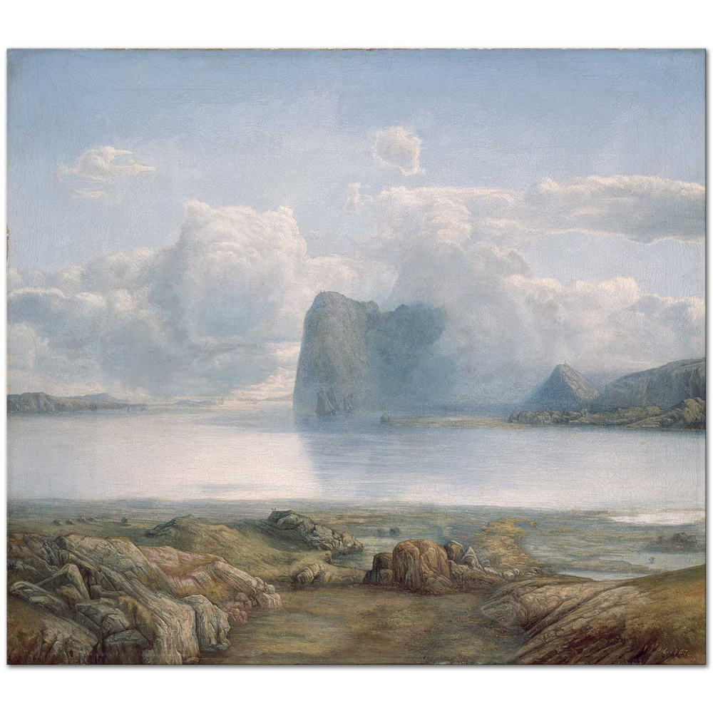 Lars Hertervig Borgoya Adası Kanvas Tablo