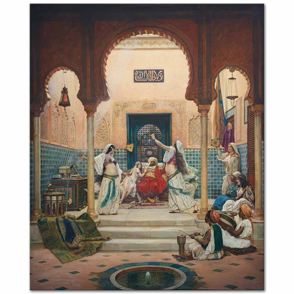 Les Almées by Paul Louis Bouchard as Fine Art Print
