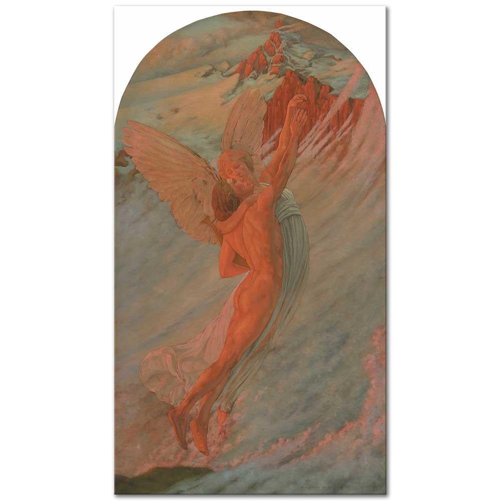 Carlos Schwabe İdeal Kanvas Tablo