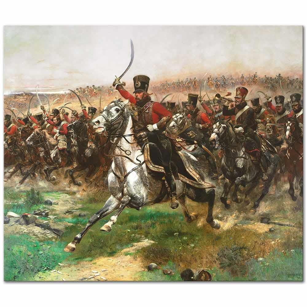 Edouard Detaille İmparator Çok Yaşa Kanvas Tablo