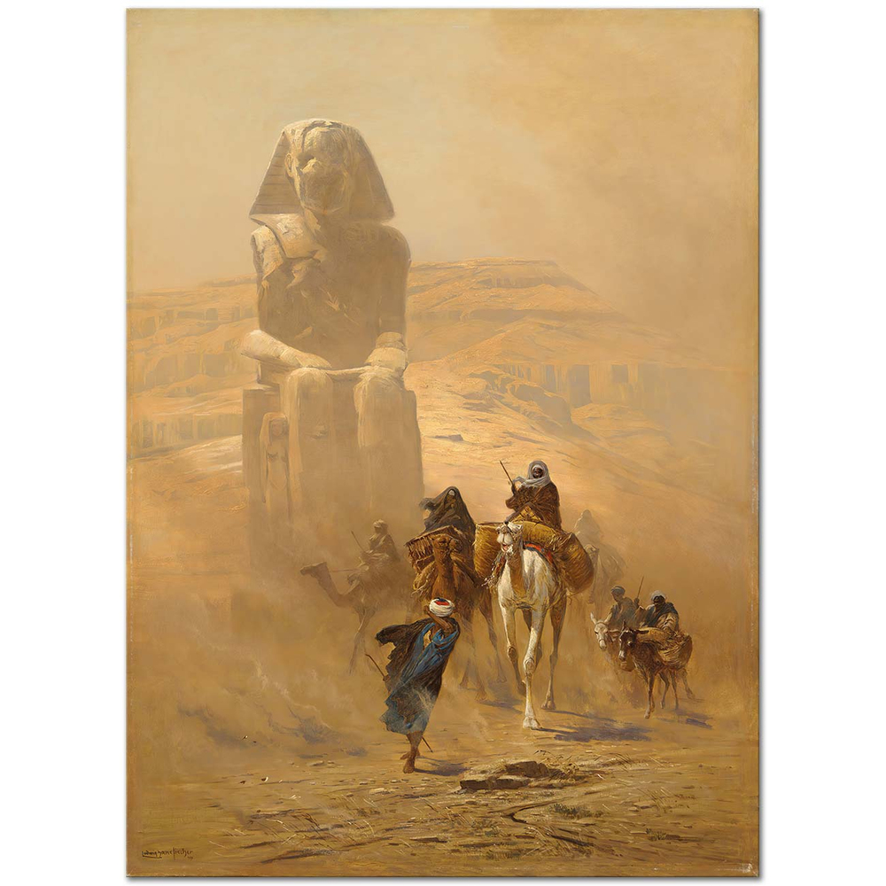 Ludwig Hans Fischer The Khamsin Art Print