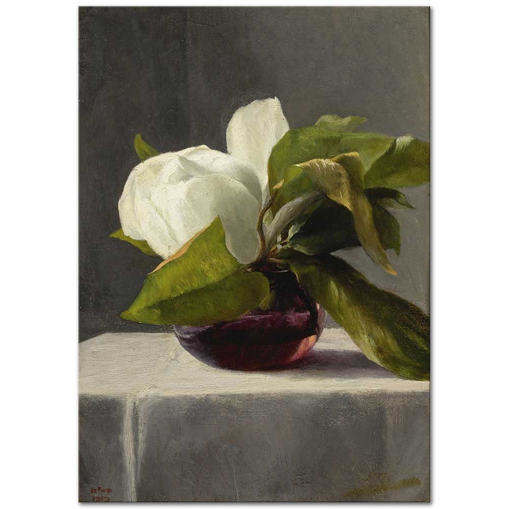 John La Farge Manolya Kanvas Tablo
