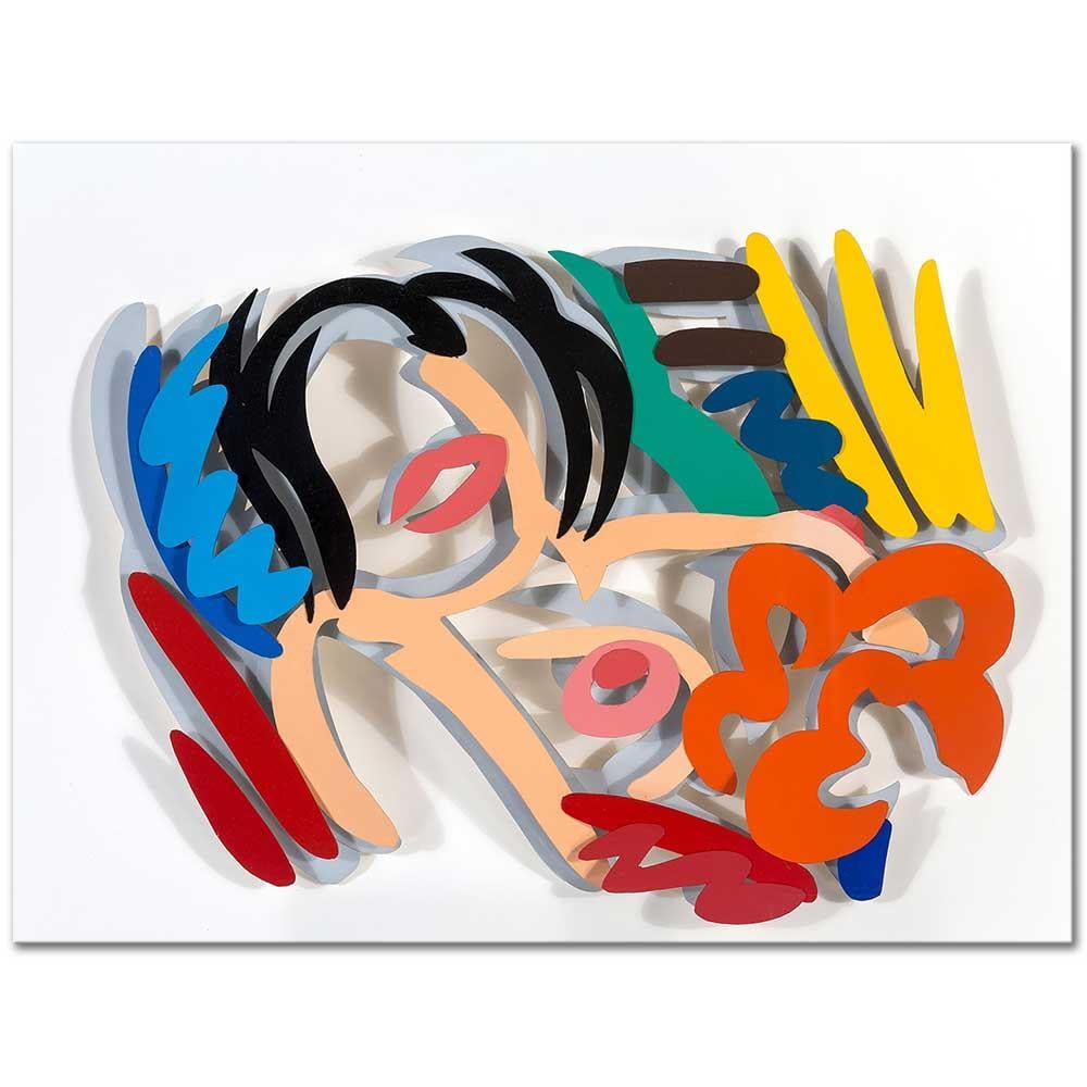 Tom Wesselmann Sarışın Kadın Modeli Kanvas Tablo