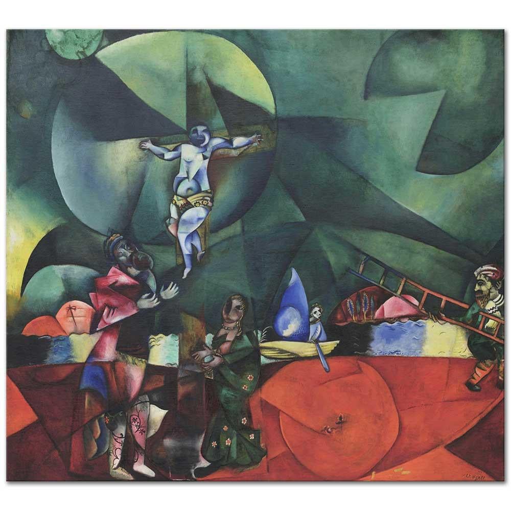 Marc Chagall Eziyet Kanvas Tablo