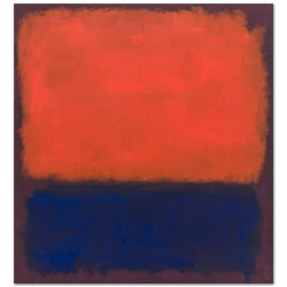 Mark Rothko Kompozisyon No 14 Kanvas Tablo