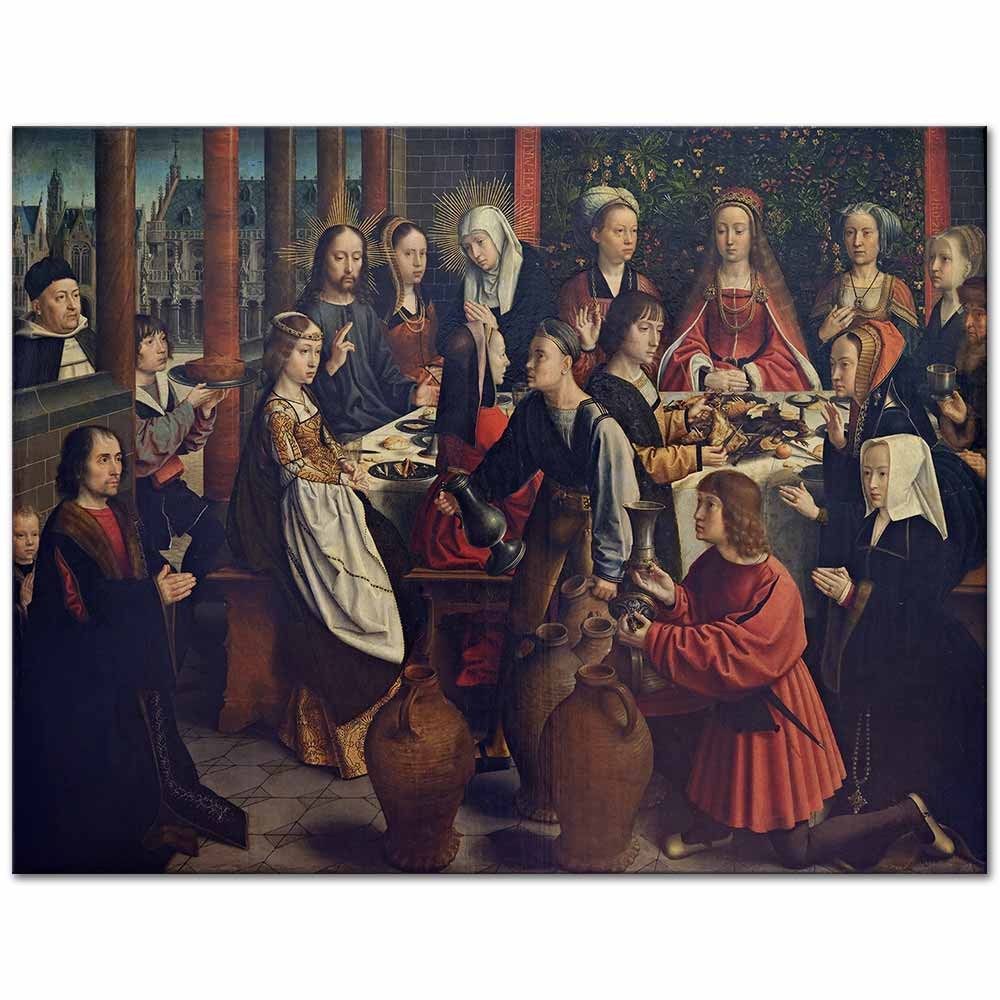 Marriage at Cana by David Gerard as Fine Art Print