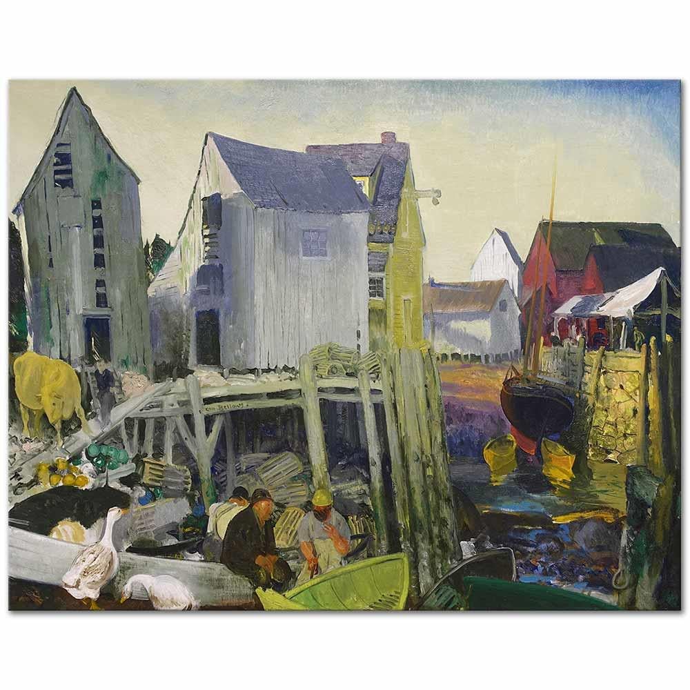 George Wesley Bellows Matinicus Kanvas Tablo