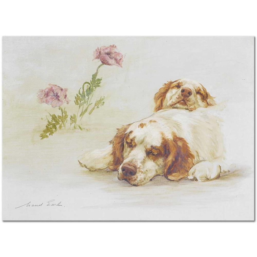 Maud Earl Slumber is more Sweet than Toil Art Print