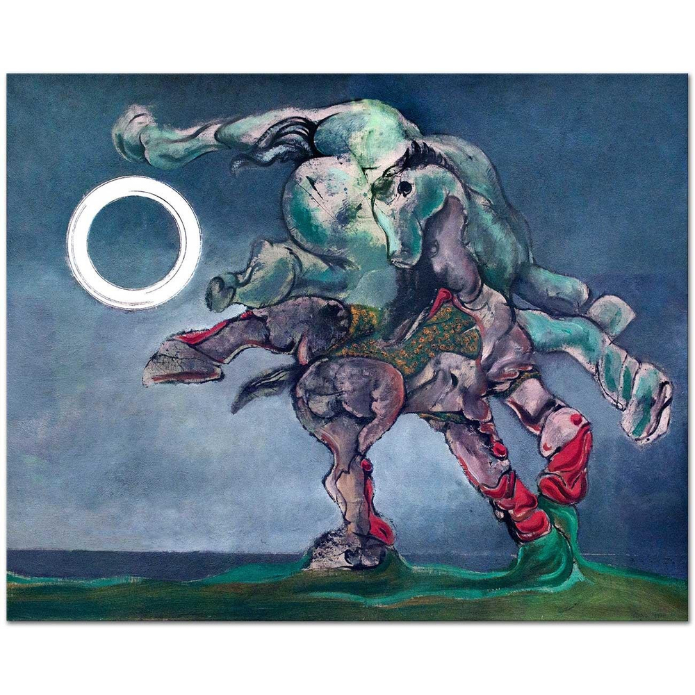 Max Ernst The Bride of the Wind-Spiteri Art Print