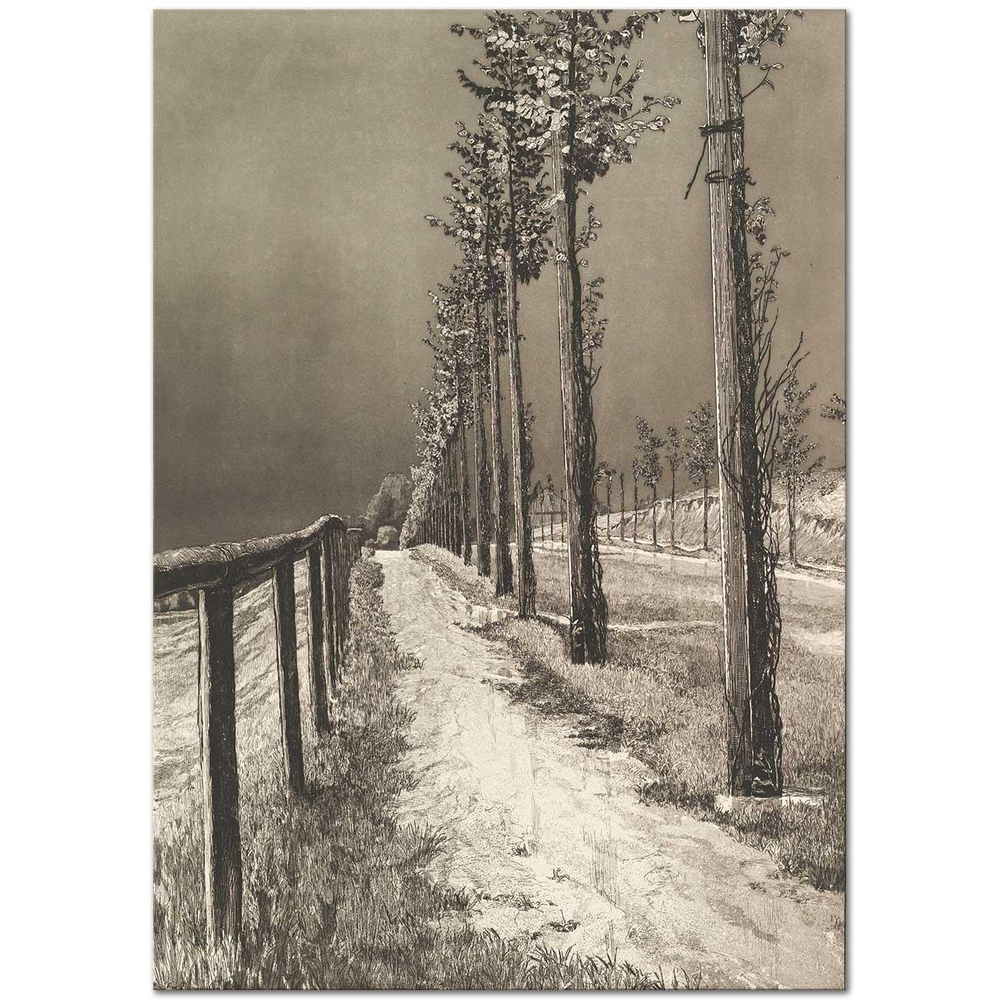 Max Klinger Uzun Yol Kanvas Tablo