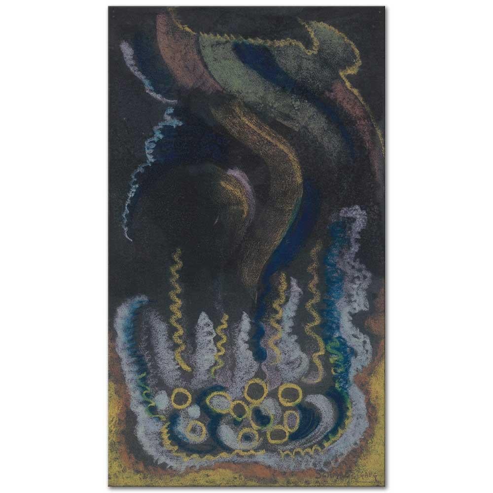 Jules Schmalzigaug Deniz Anası ve Yeşil Patika Kanvas Tablo