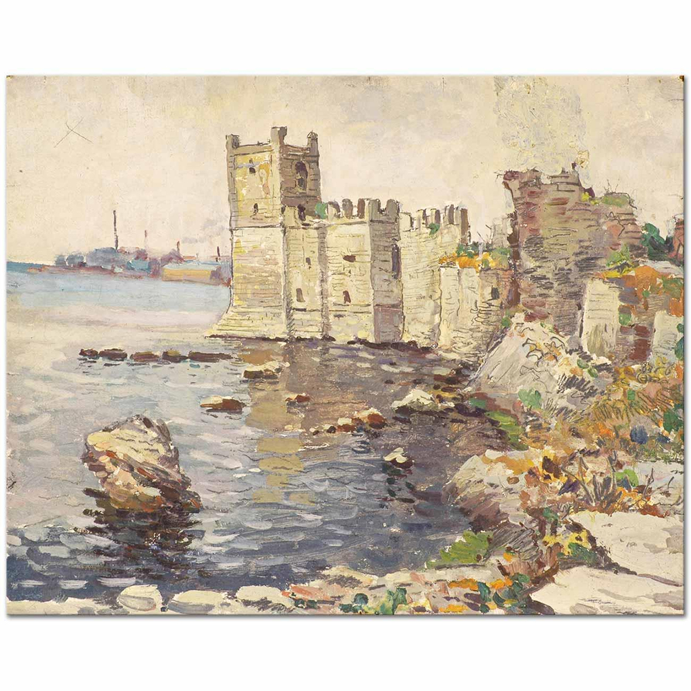 Mehmet Ali Laga Surlar Kanvas Tablo