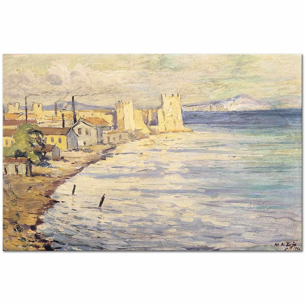Mehmet Ali Laga Yedikule Surları Kanvas Tablo