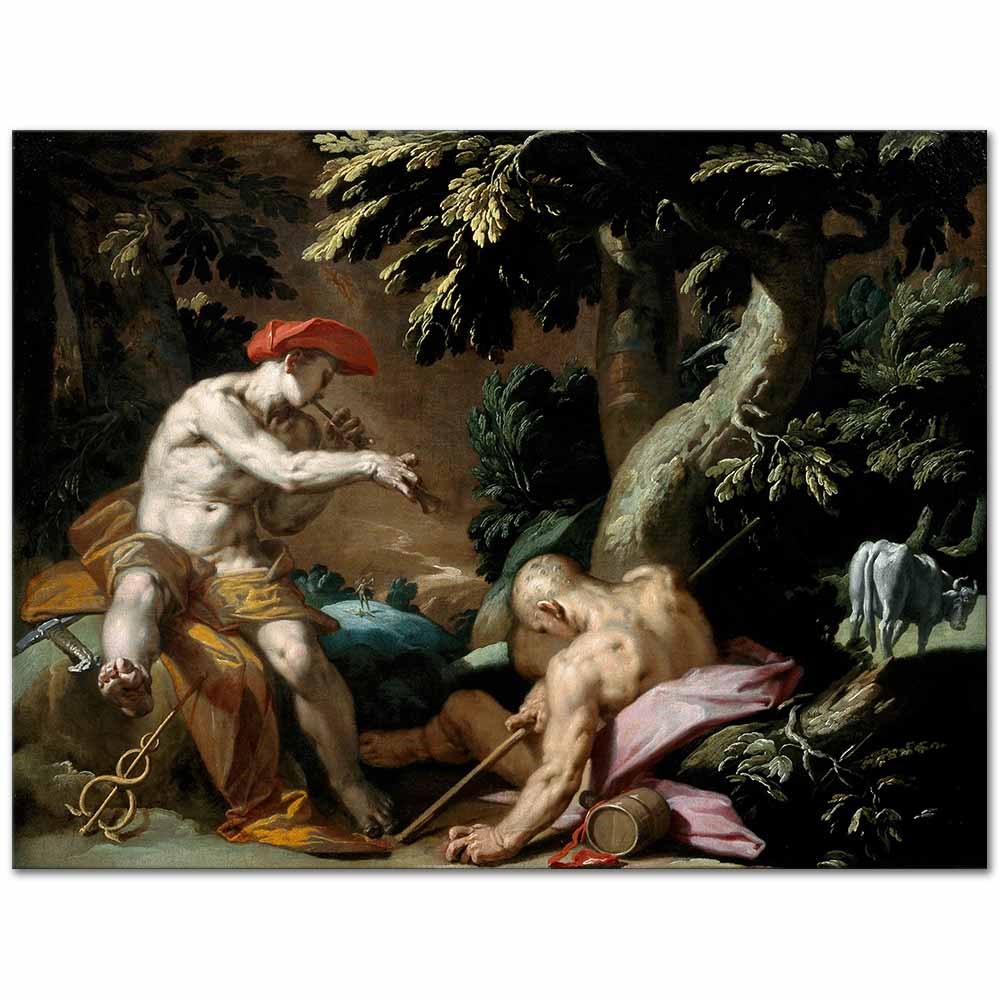 Mercury Argus and Io by Abraham Bloemaert as Fine Art Print