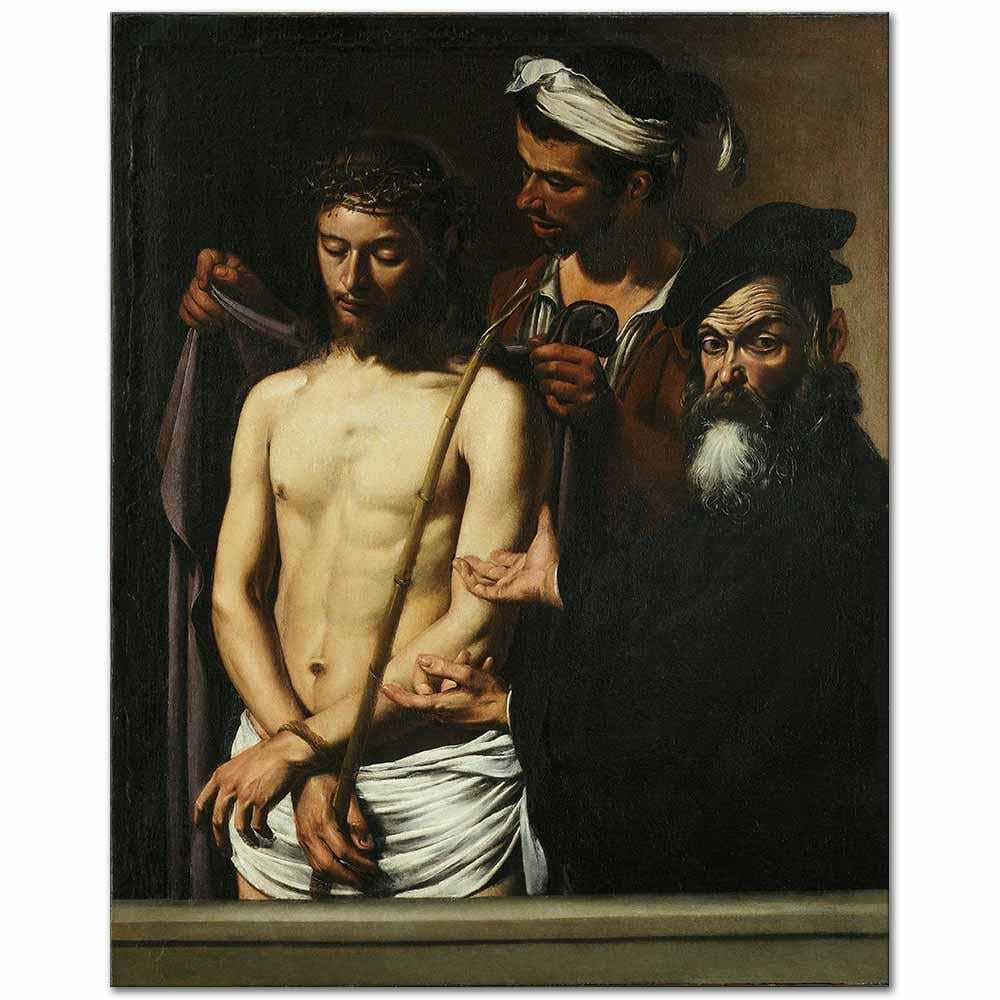 Michelangelo Caravaggio Ecce Homo Kanvas Tablo