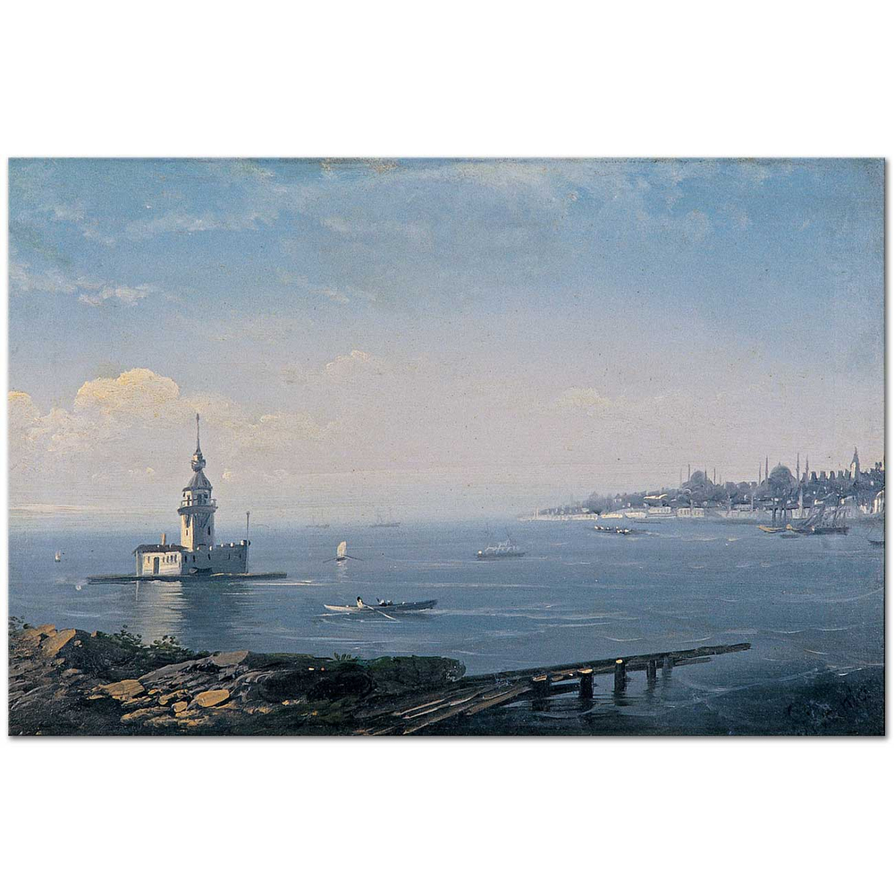 Mıgırdıç Givanian Kız Kulesi Kanvas Tablo