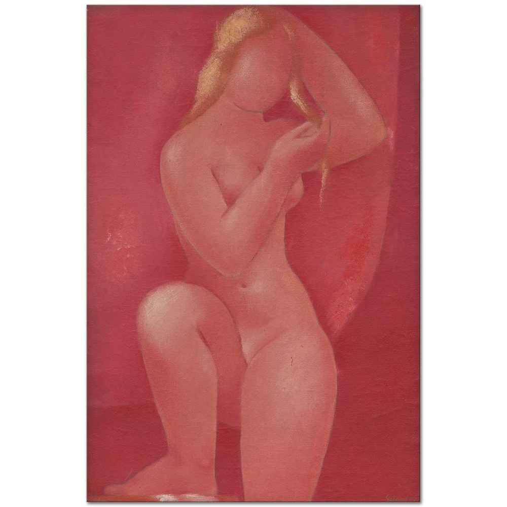 Mikuláš Galanda Banyo Sonrası Kanvas Tablo