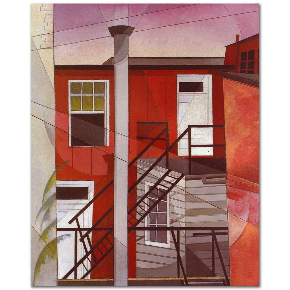 Charles Demuth Modern Rahatlık Kanvas Tablo