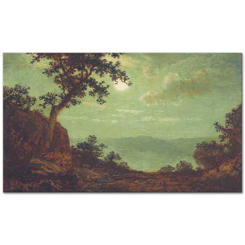 Ralph Albert Blakelock Mehtap Kanvas Tablo