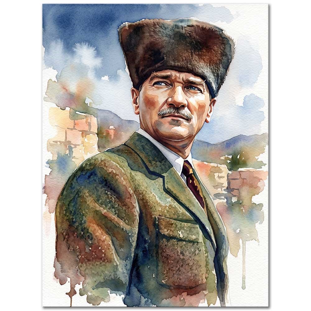 Mustafa Kemal Atatürk Portre 01