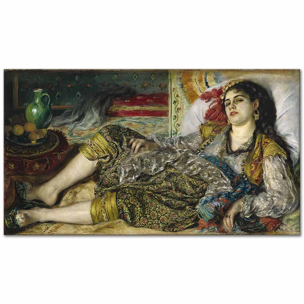 Pierre Auguste Renoir Cariye Kanvas Tablo