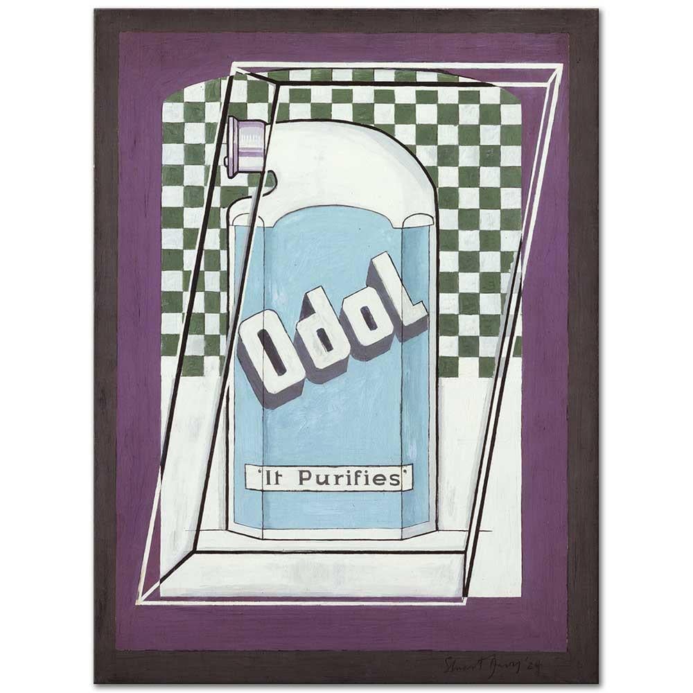 Stuart Davis Odol Kanvas Tablo