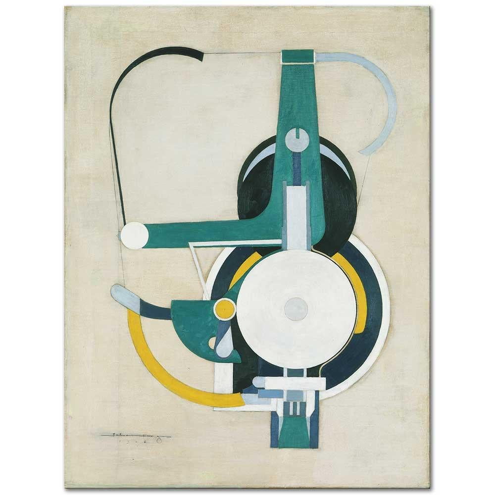 Morton Livingston Schamberg Eski Makine Resmi Kanvas Tablo