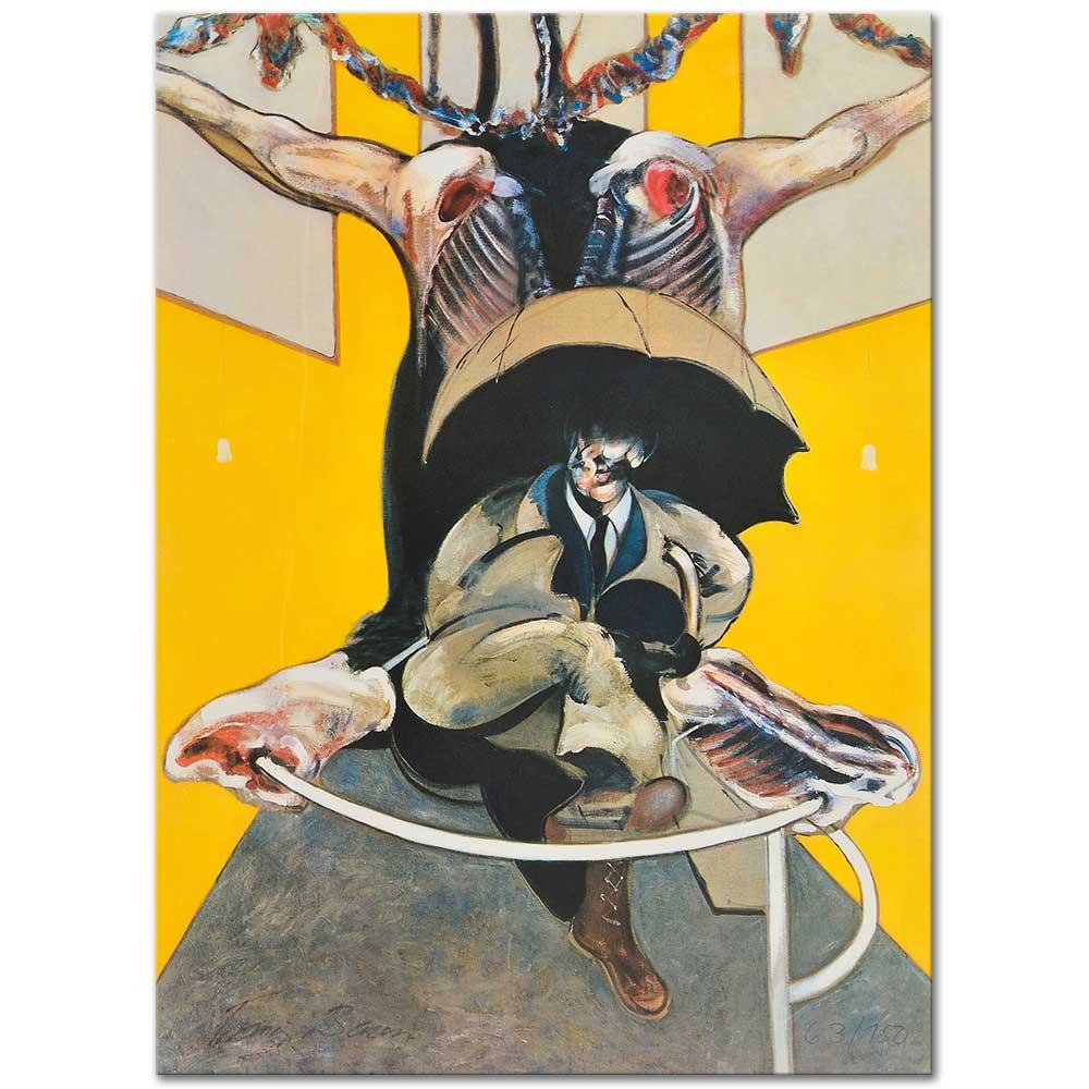 Francis Bacon Resim İkinci Versiyon Kanvas Tablo