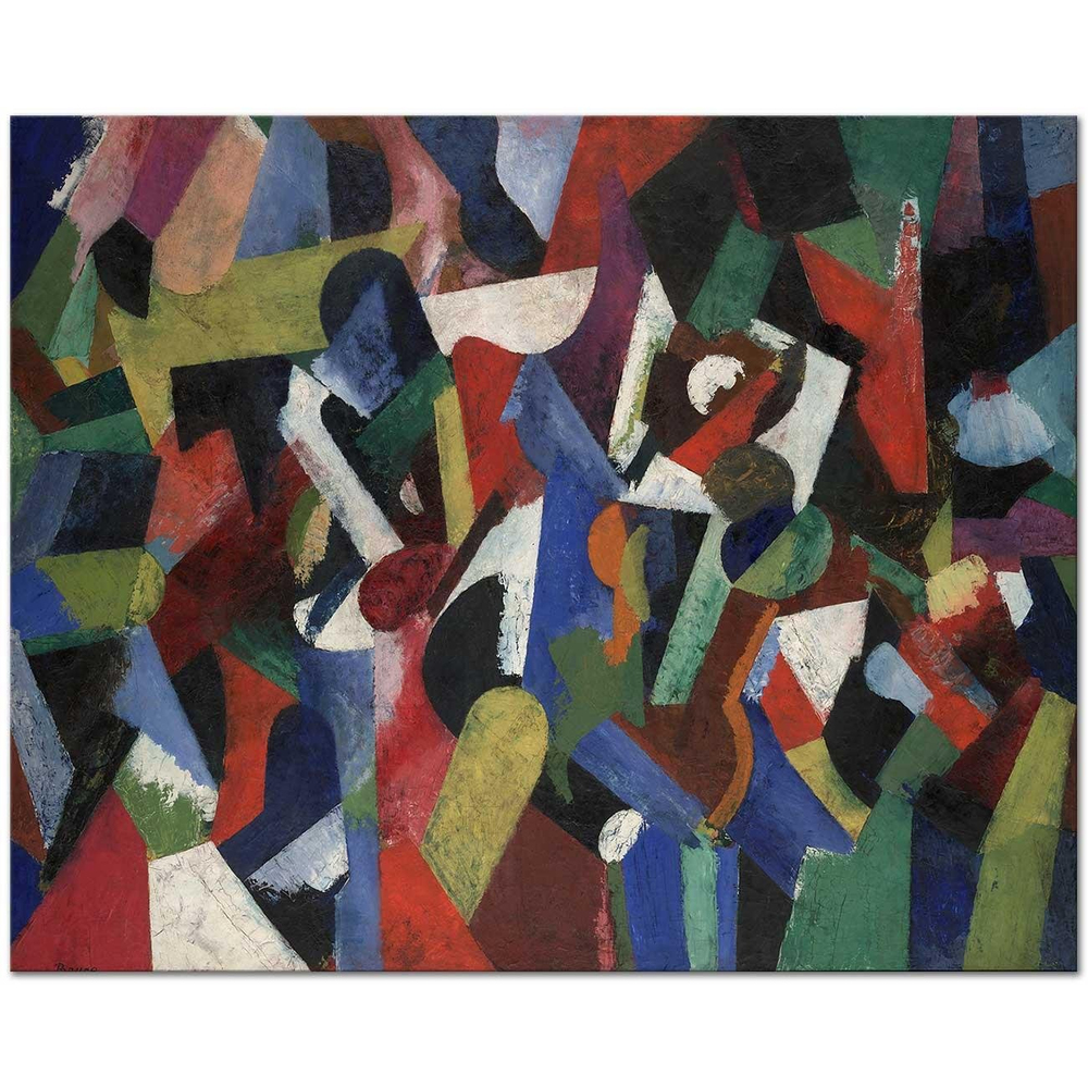 Patrick Henry Bruce Composition V Art Print