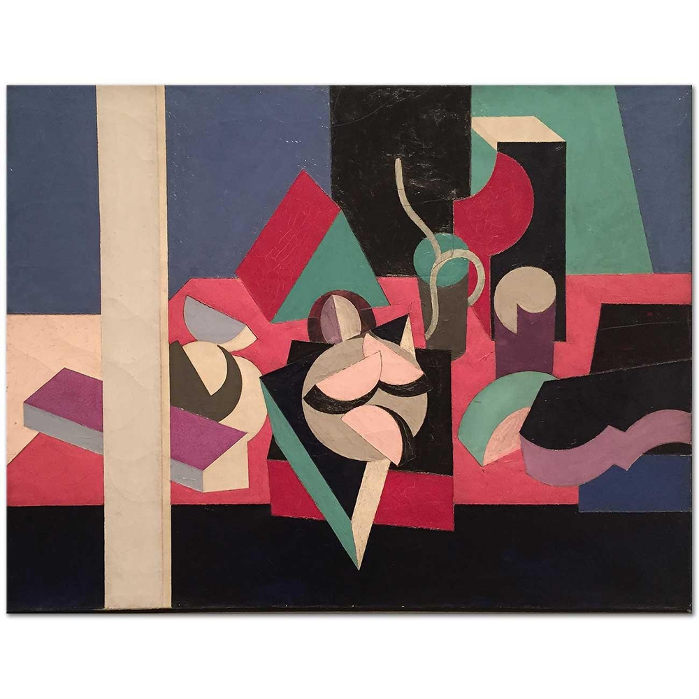 Patrick Henry Bruce Objects on a Table Art Print