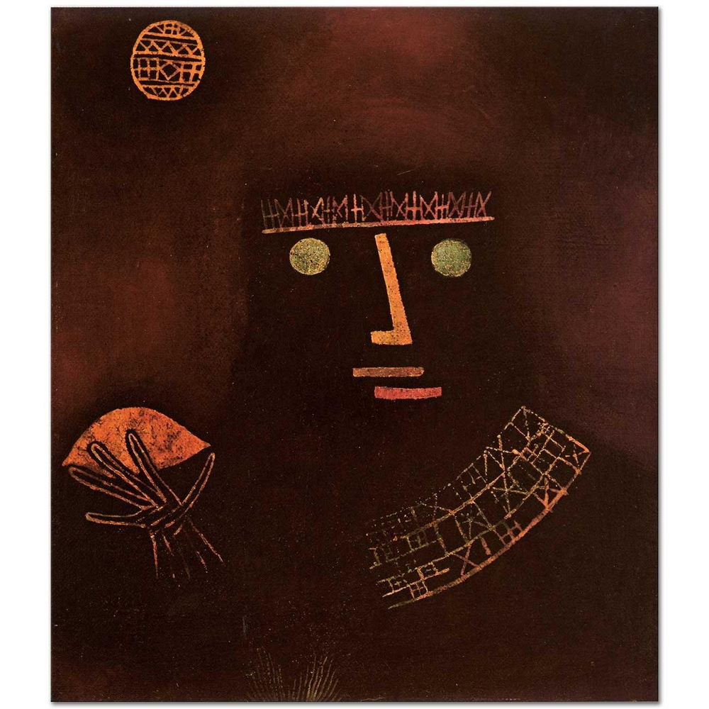 Paul Klee Siyah Prens Kanvas Tablo