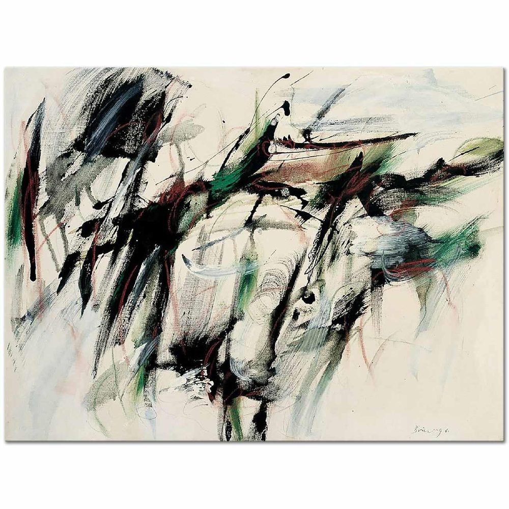 Peter Brüning No 100 Kanvas Tablo