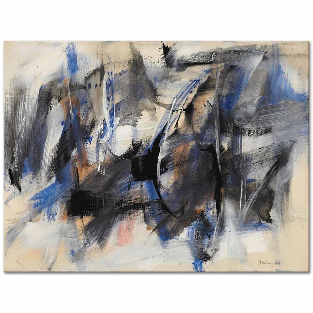 Peter Brüning No 58 Kanvas Tablo