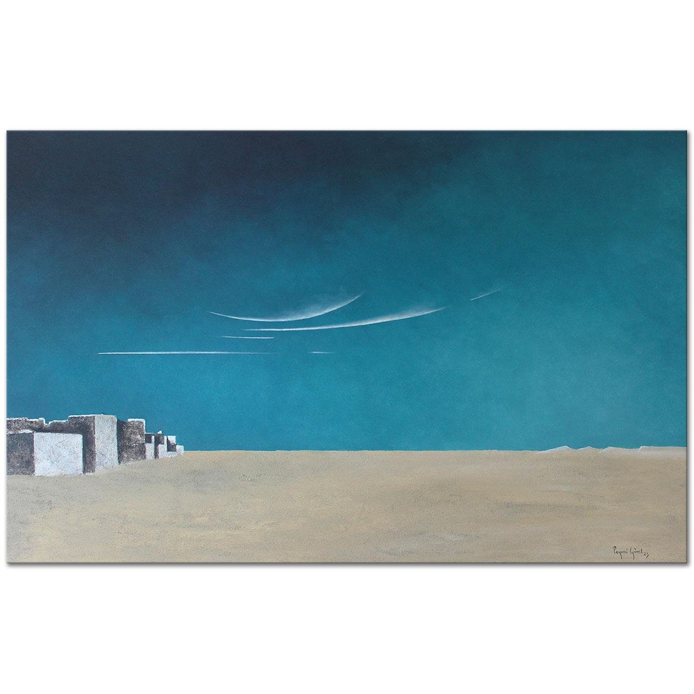 Peyami Gürel Göç 03 Yağlı Boya Tablo