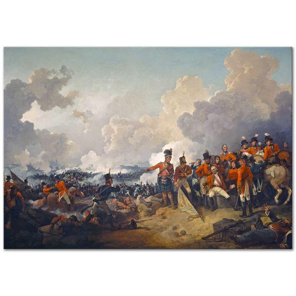 Philip James de Loutherbourg İskenderiye Savaşı Kanvas Tablo