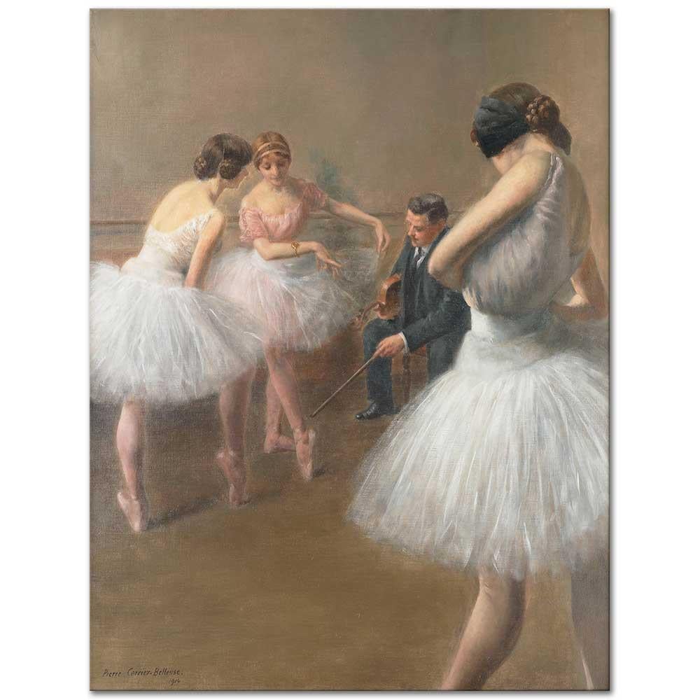 Pierre Carriere Belleuse Bale Dersi Kanvas Tablo