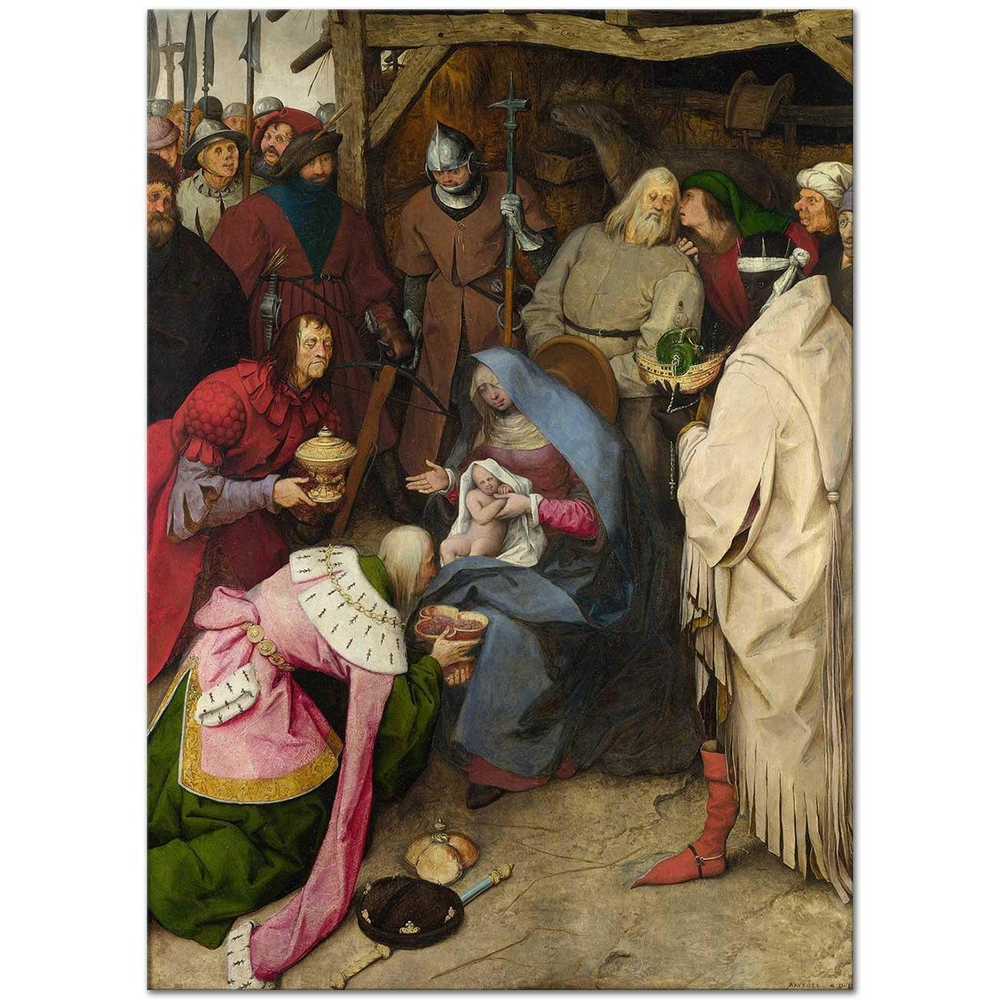 Pieter Bruegel The Adoration of the Kings Art Print