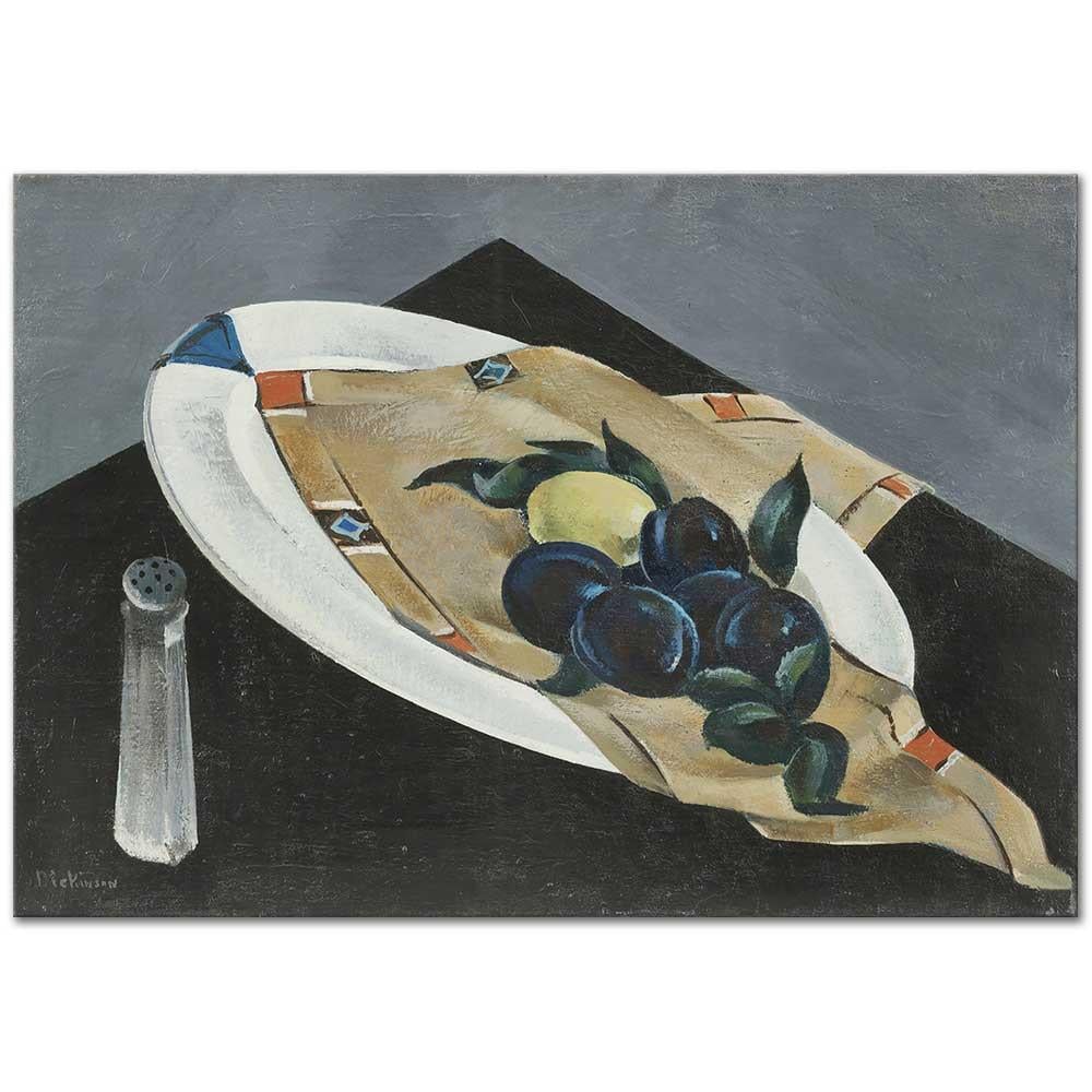 Preston Dickinson Tabakta Erikler Kanvas Tablo