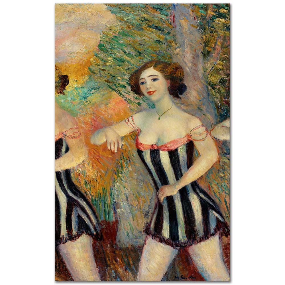 William Glackens Midilli Balesi Kanvas Tablo
