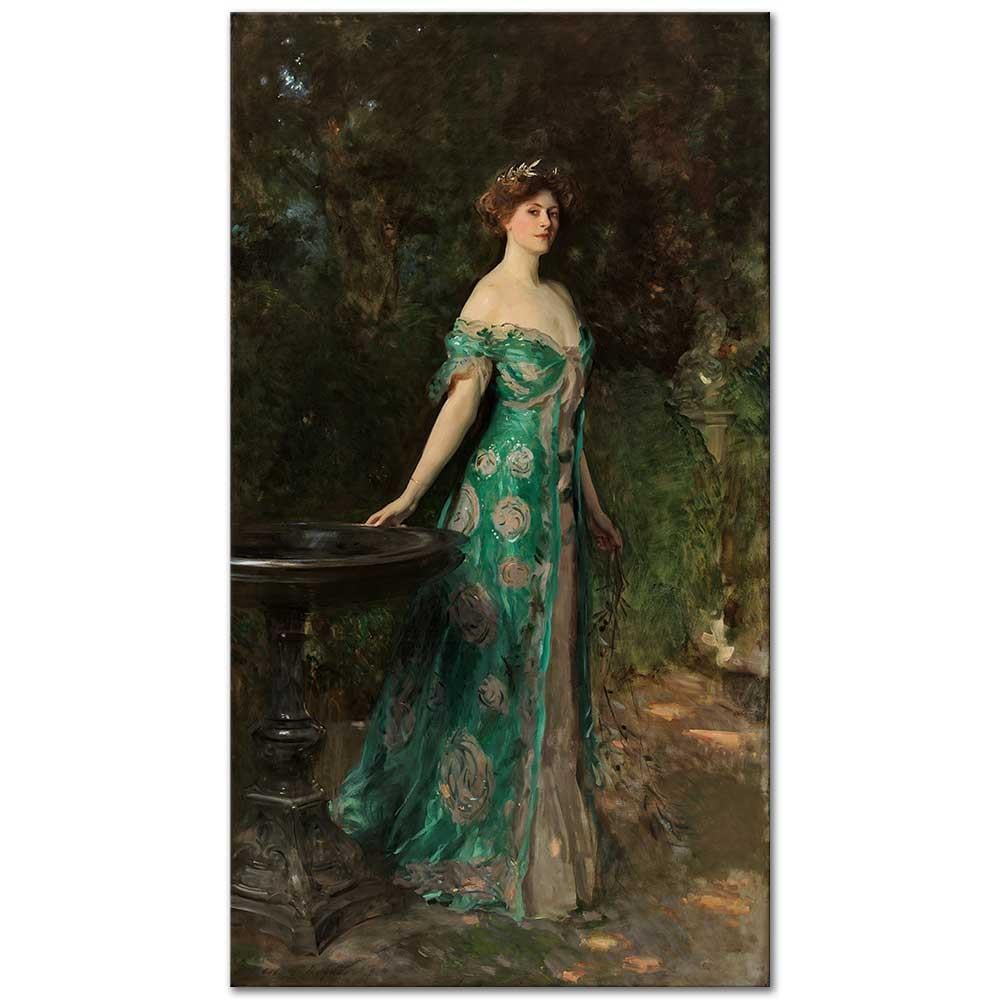 John Singer Sargent Millicent Leveson-Gower'in Portresi Kanvas Tablo