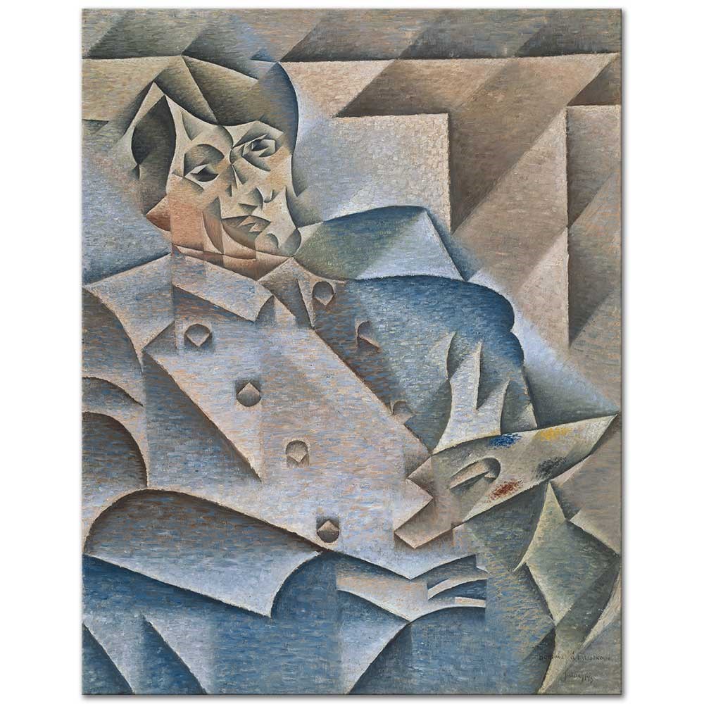 Portrait of Pablo Picasso by Juan Gris as Fine Art Print