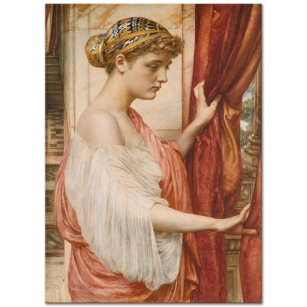 Edward John Poynter Psyche Kanvas Tablo