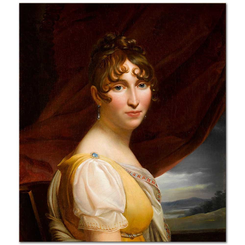 François Gerard Kraliçe Hortense Kanvas Tablo