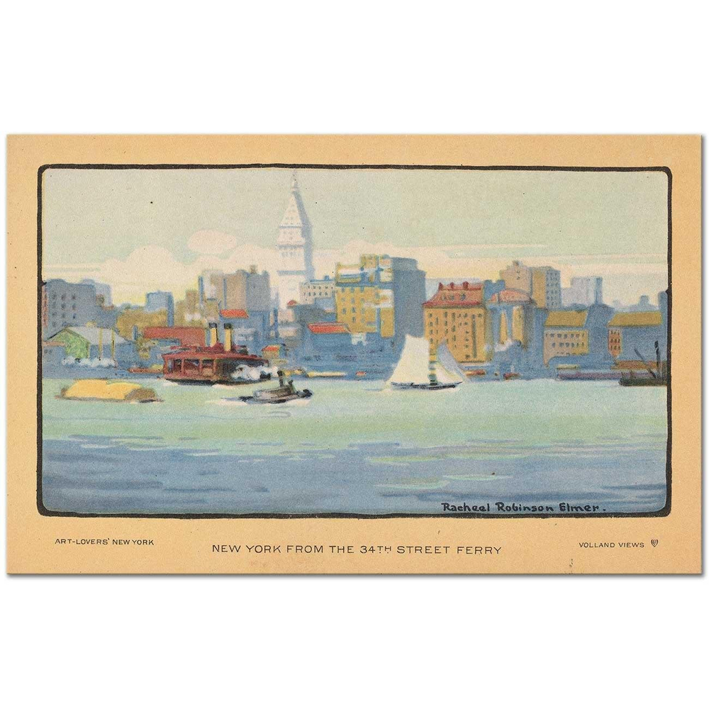 Rachael Robinson Elmer 34üncü Caddeden New York Kanvas Tablo