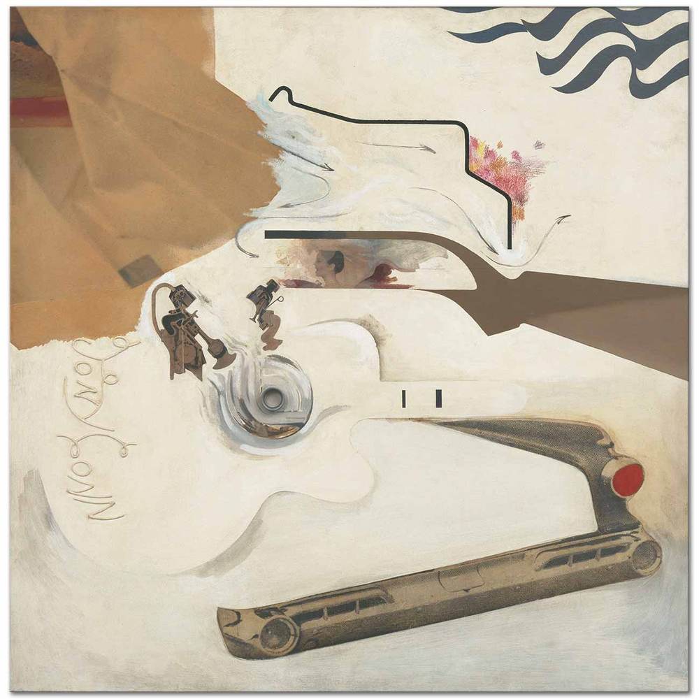 Richard Hamilton Teknolojik Kültürün Zaferi Kanvas Tablo