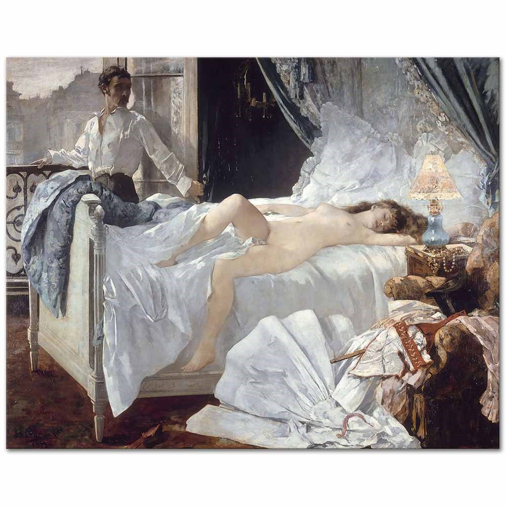 Henri Gervex Rolla Kanvas Tablo